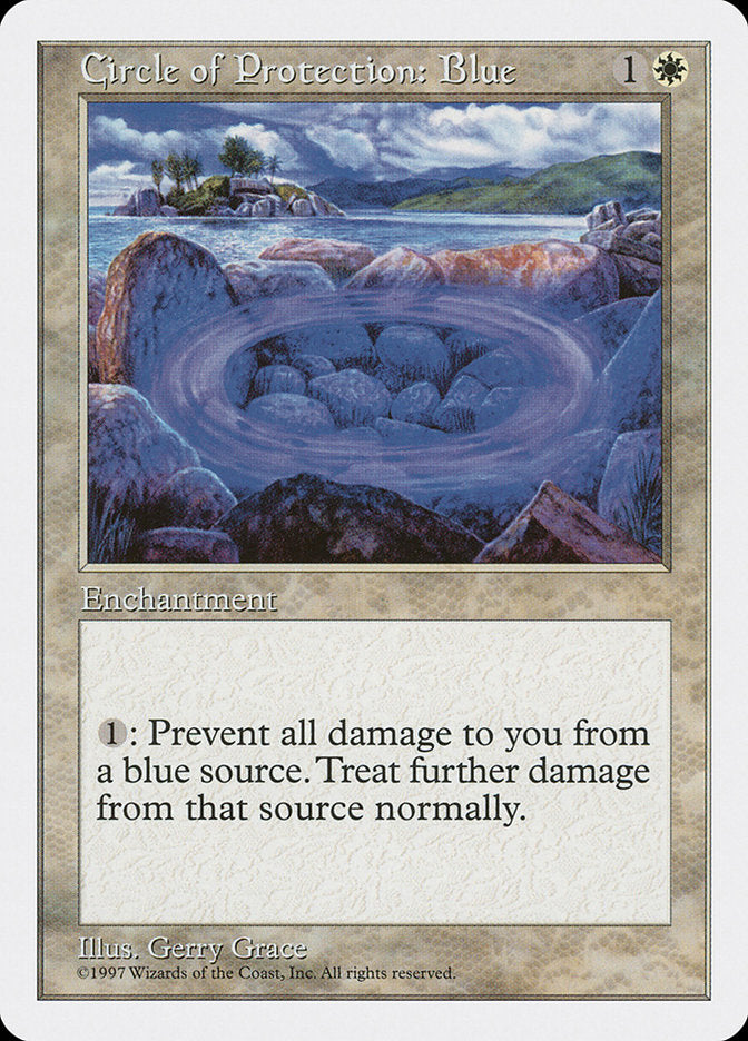 Circle of Protection: Blue [Fifth Edition] - Devastation Store | Devastation Store