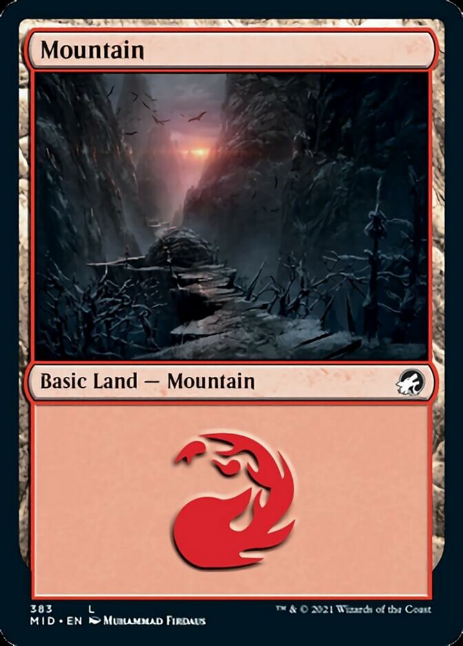 Mountain (383) [Innistrad: Midnight Hunt] | Devastation Store