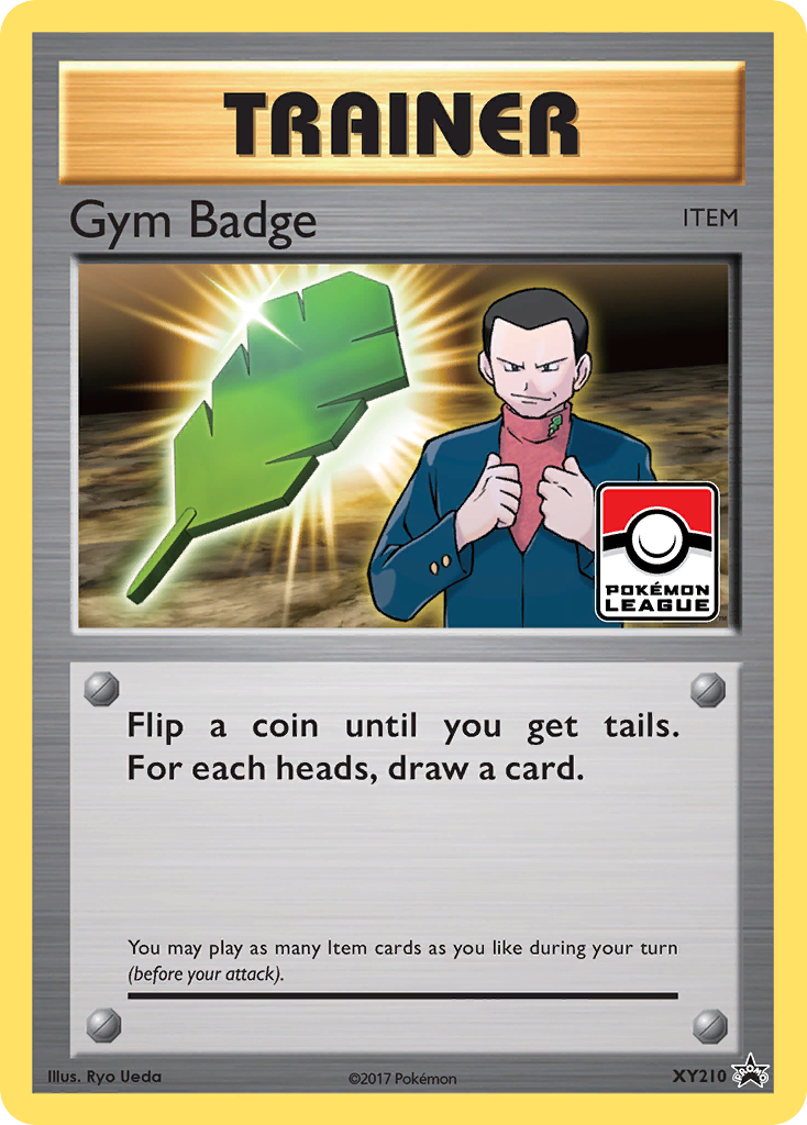 Gym Badge (XY210) (Giovanni) [XY: Black Star Promos] | Devastation Store