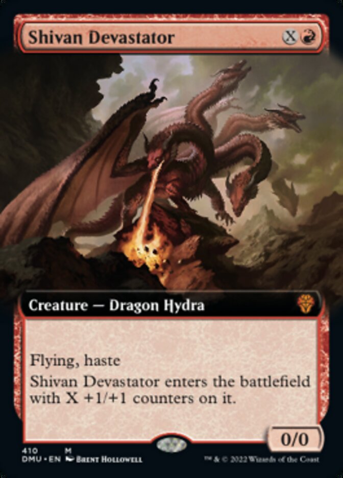 Shivan Devastator (Extended Art) [Dominaria United] | Devastation Store