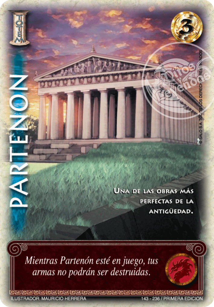 Partenon, Leyendas - Devastation Store | Devastation Store