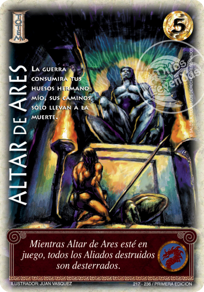 Altar de Ares, Leyendas - Devastation Store | Devastation Store