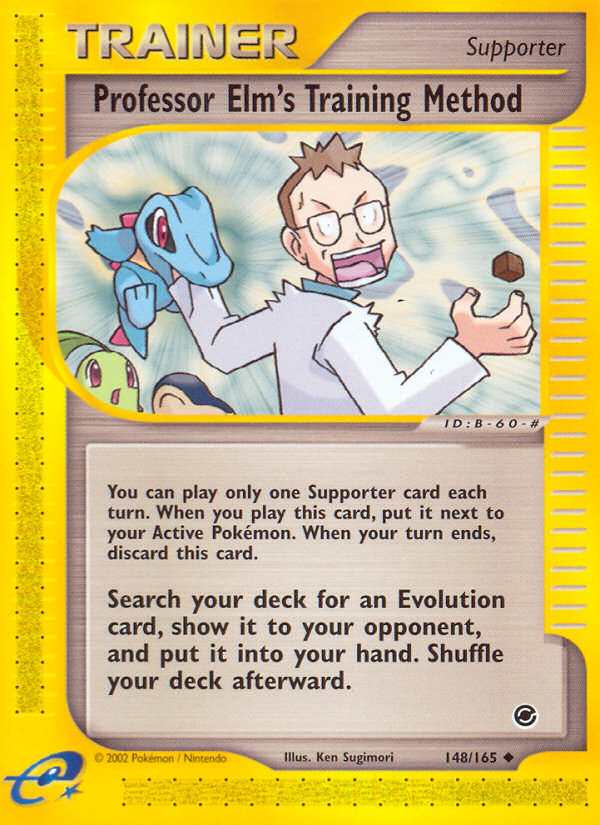 Professor Elm's Training Method (148/165) [Expedition: Base Set] | Devastation Store