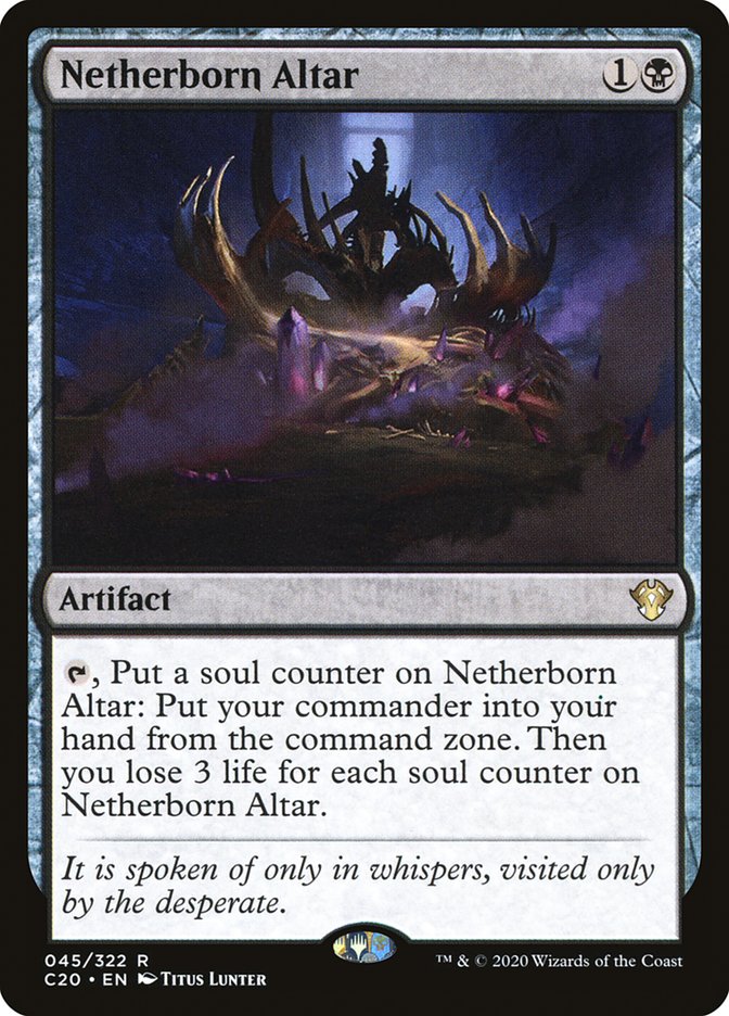 Netherborn Altar [Commander 2020] | Devastation Store