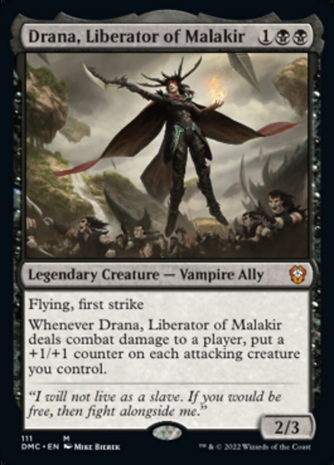 Drana, Liberator of Malakir [Dominaria United Commander] | Devastation Store