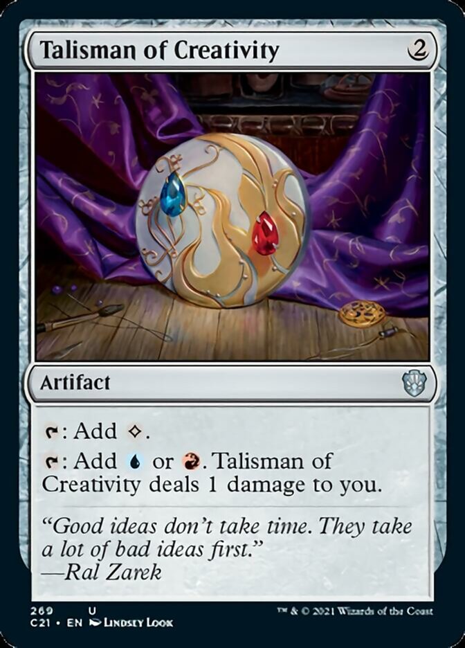 Talisman of Creativity [Commander 2021] | Devastation Store