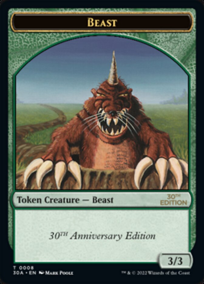 Beast Token [30th Anniversary Tokens] | Devastation Store