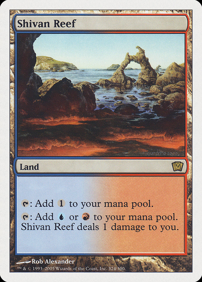 Shivan Reef [Ninth Edition] | Devastation Store