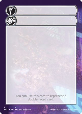 Helper Card (1/9) [Kamigawa: Neon Dynasty Tokens] | Devastation Store