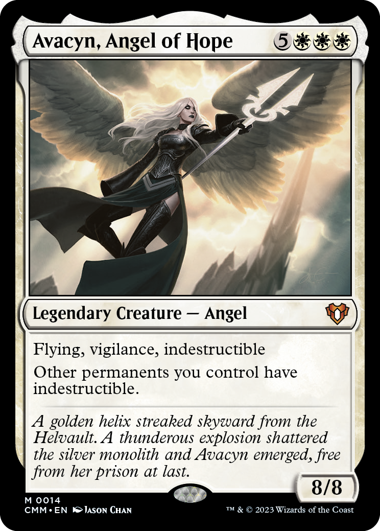 Avacyn, Angel of Hope [Commander Masters] | Devastation Store
