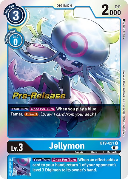 Jellymon [BT9-021] [X Record Pre-Release Promos] | Devastation Store