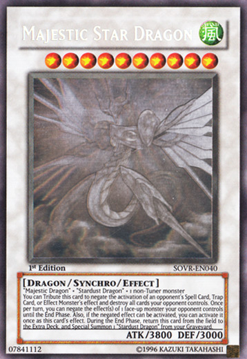 Majestic Star Dragon [SOVR-EN040] Ghost Rare | Devastation Store