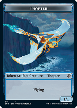 Pegasus // Thopter Double-Sided Token [Starter Commander Decks] | Devastation Store