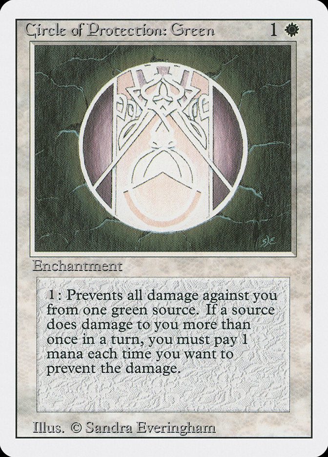 Circle of Protection: Green [Revised Edition] - Devastation Store | Devastation Store