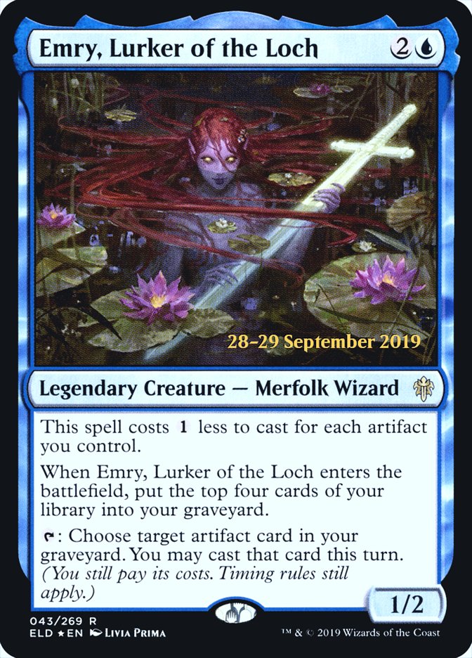 Emry, Lurker of the Loch  [Throne of Eldraine Prerelease Promos] | Devastation Store