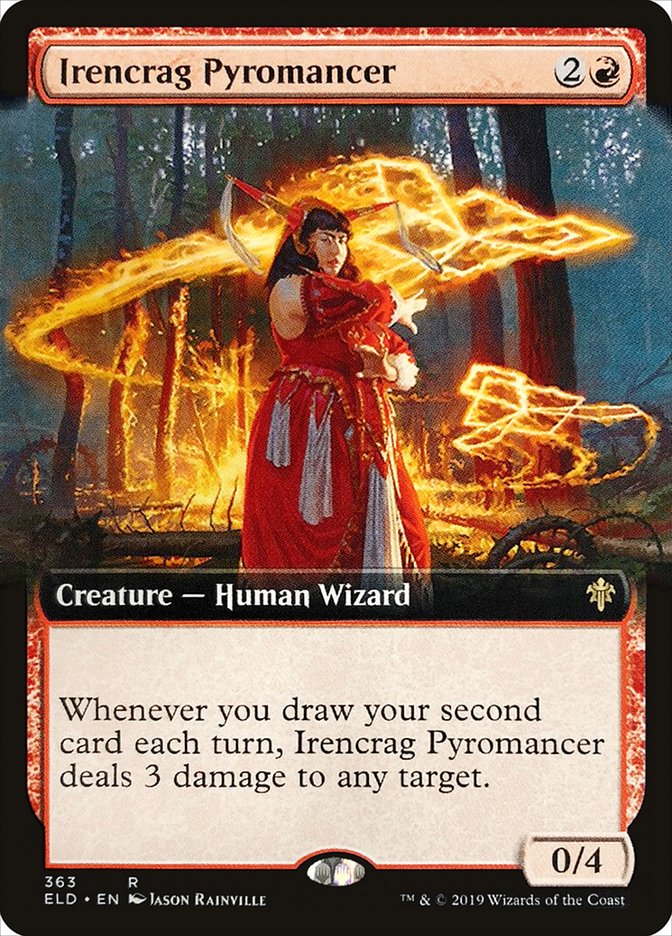 Irencrag Pyromancer (Extended) [Throne of Eldraine] | Devastation Store