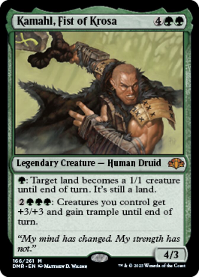 Kamahl, Fist of Krosa [Dominaria Remastered] | Devastation Store