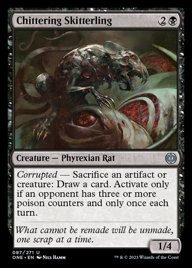 Chittering Skitterling [Phyrexia: All Will Be One] | Devastation Store
