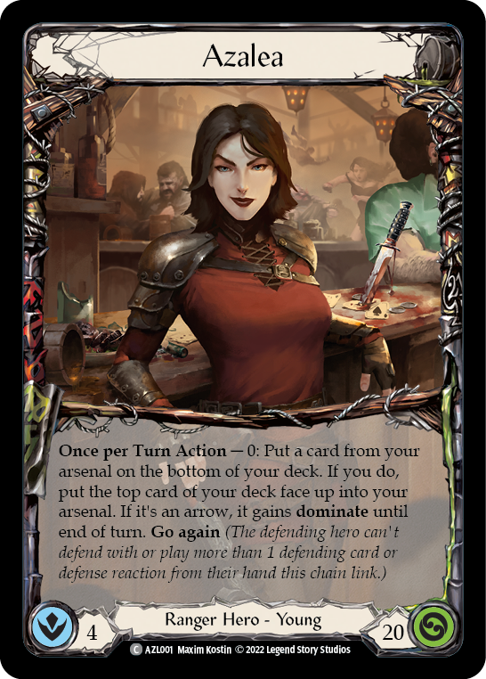 Azalea [AZL001] (Outsiders Azalea Blitz Deck) | Devastation Store