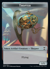 Thopter // Treasure (013) Double-sided Token [Streets of New Capenna Commander Tokens] | Devastation Store