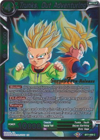 Trunks, Out Adventuring [BT7-059_PR] | Devastation Store