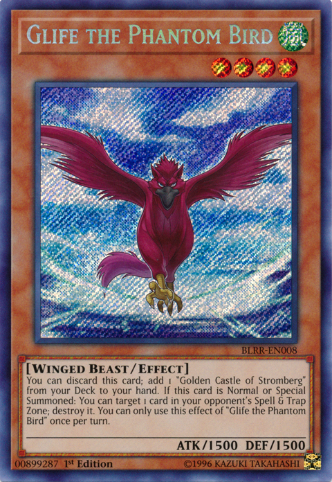 Glife the Phantom Bird [BLRR-EN008] Secret Rare | Devastation Store