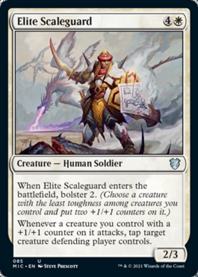 Elite Scaleguard [Innistrad: Midnight Hunt Commander] | Devastation Store