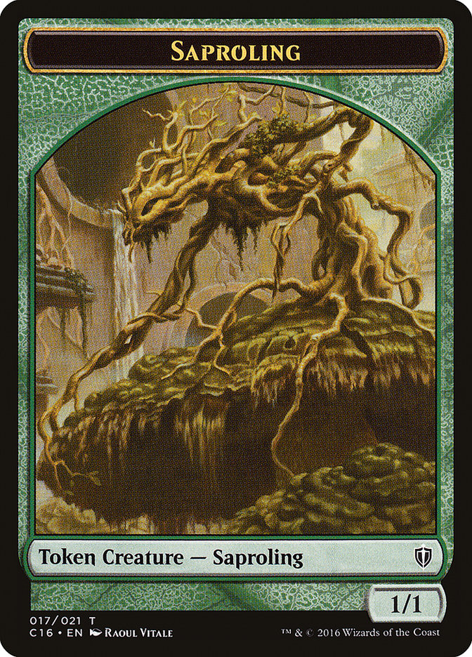Saproling (017/021) [Commander 2016 Tokens] | Devastation Store