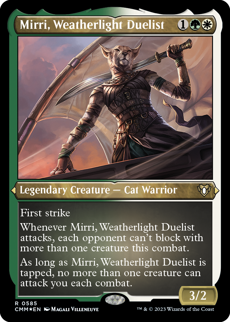 Mirri, Weatherlight Duelist (Foil Etched) [Commander Masters] | Devastation Store
