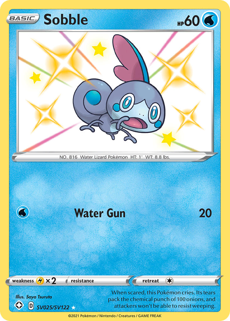 Sobble (SV025/SV122) [Sword & Shield: Shining Fates] | Devastation Store