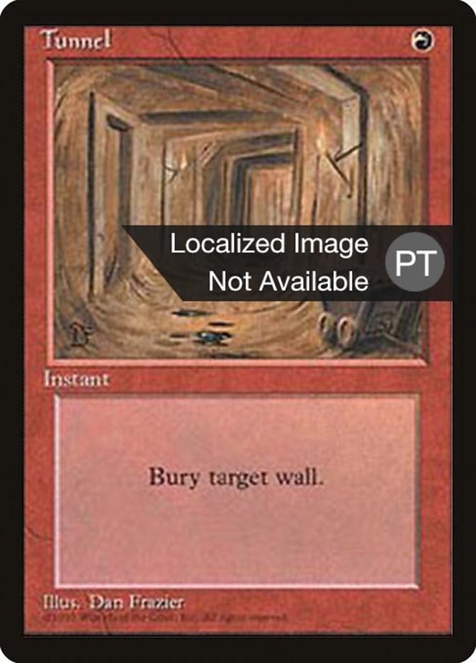 Tunnel [Fourth Edition (Foreign Black Border)] | Devastation Store