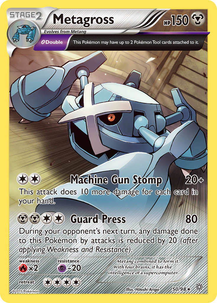 Metagross (50/98) [XY: Ancient Origins] - Devastation Store | Devastation Store