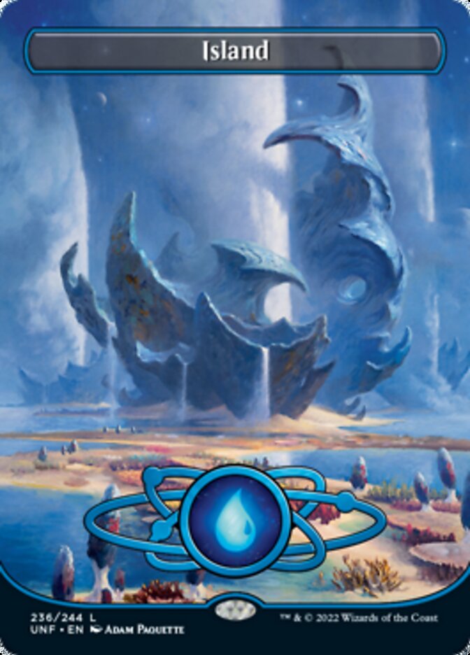 Island (236) (Planetary Space-ic Land) [Unfinity] | Devastation Store