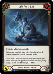 Life for a Life (Blue) [ARC166] Unlimited Edition Rainbow Foil - Devastation Store | Devastation Store