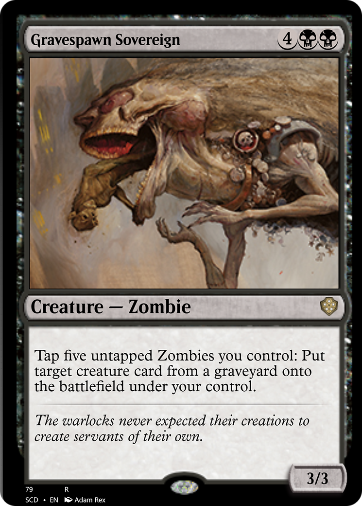 Gravespawn Sovereign [Starter Commander Decks] | Devastation Store