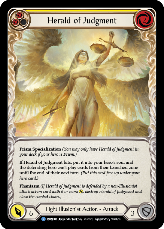 Herald of Judgment [MON007] 1st Edition Normal - Devastation Store | Devastation Store