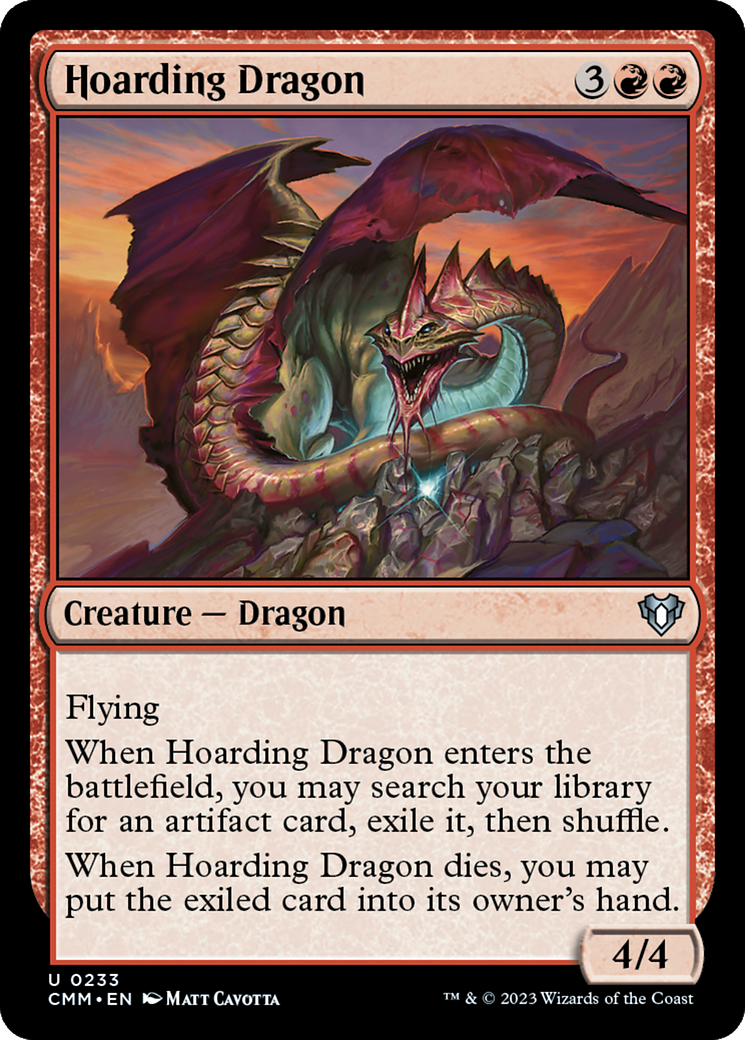 Hoarding Dragon [Commander Masters] | Devastation Store