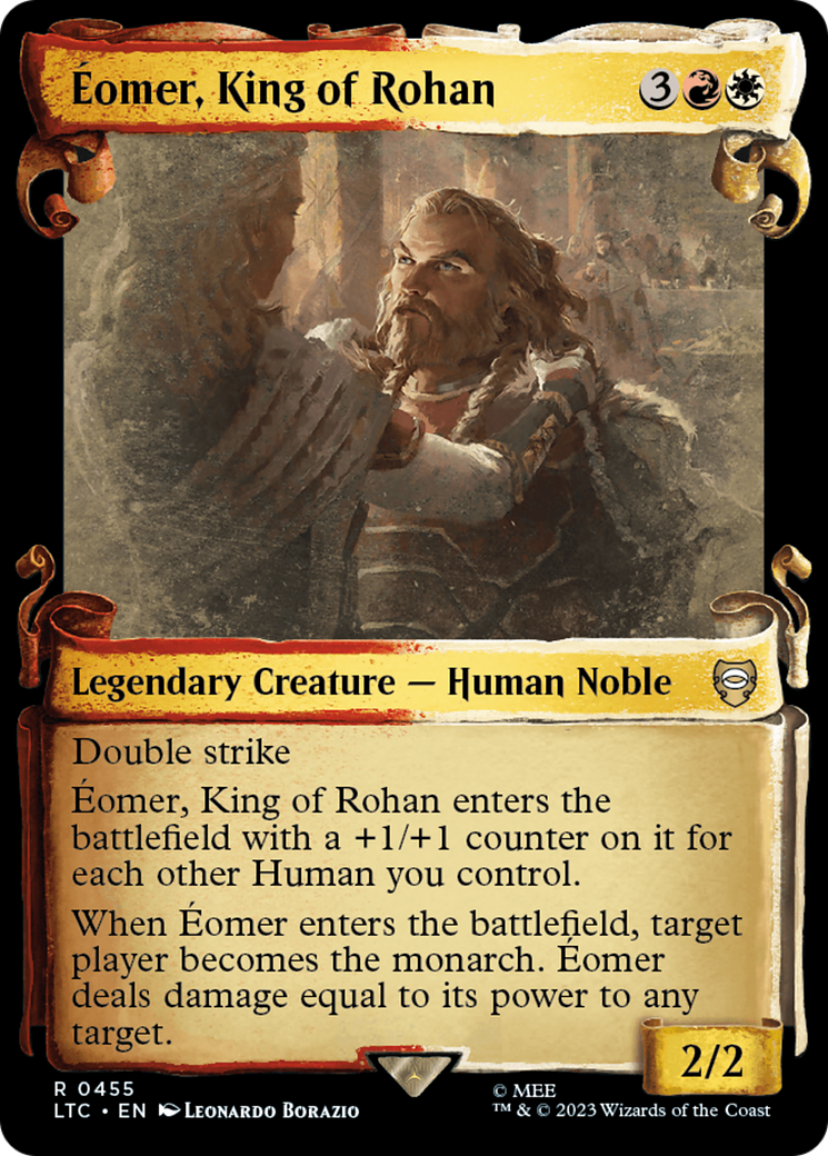 Eomer, King of Rohan [The Lord of the Rings: Tales of Middle-Earth Commander Showcase Scrolls] | Devastation Store