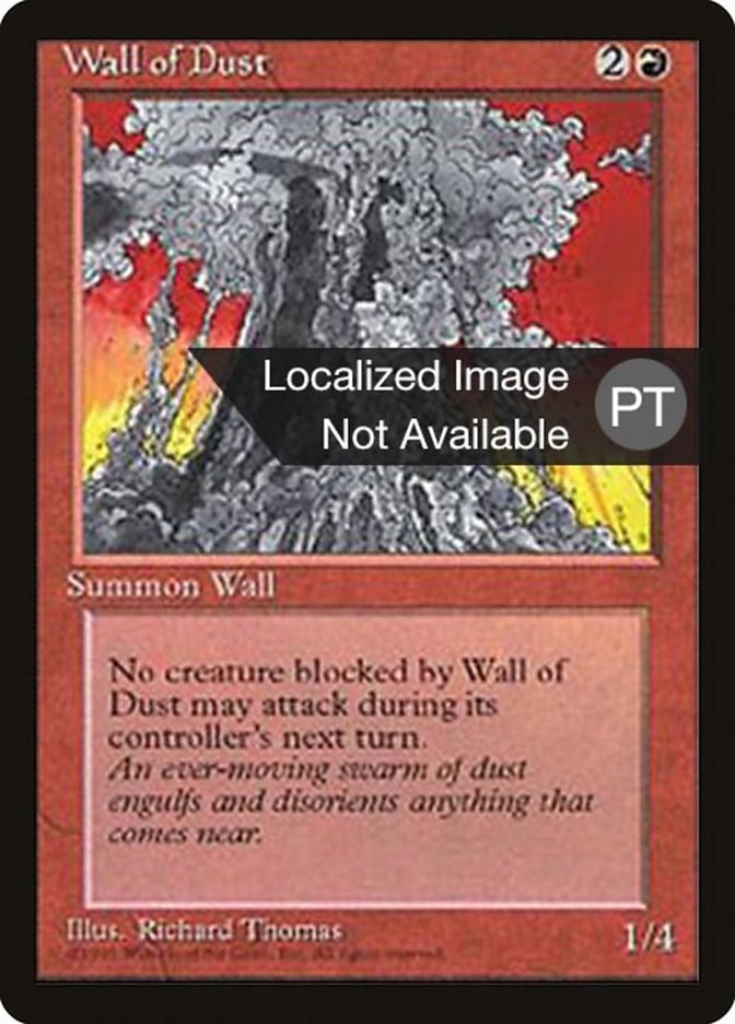 Wall of Dust [Fourth Edition (Foreign Black Border)] | Devastation Store