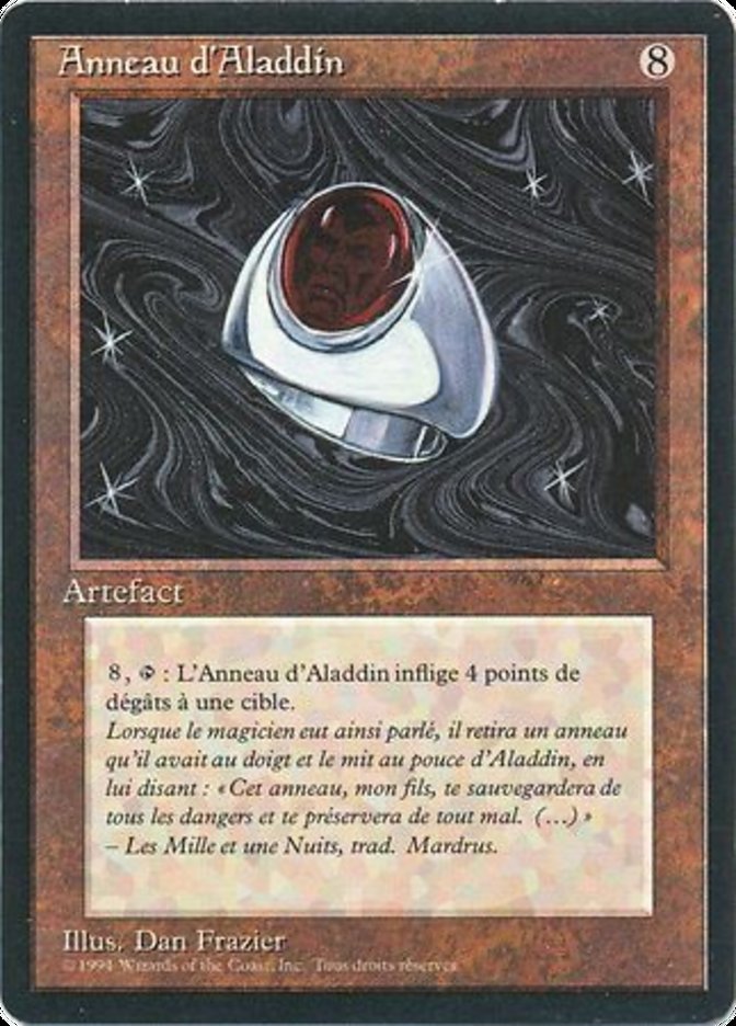 Aladdin's Ring [Foreign Black Border] | Devastation Store