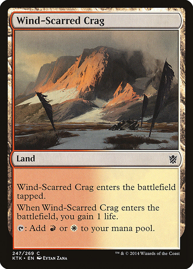 Wind-Scarred Crag [Khans of Tarkir] - Devastation Store | Devastation Store