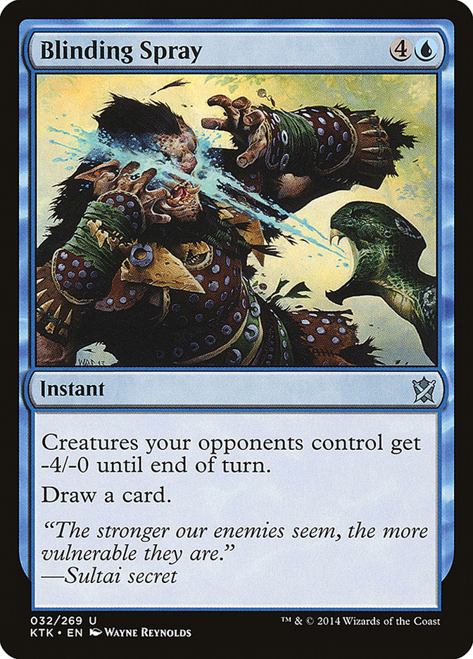 Blinding Spray [Khans of Tarkir] | Devastation Store