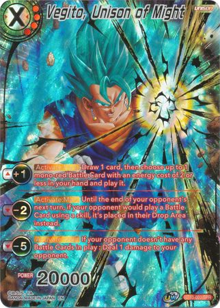 Vegito, Unison of Might (SPR) [BT10-003] | Devastation Store