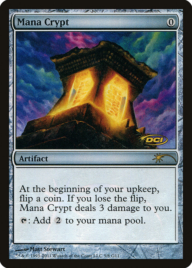 Mana Crypt [Judge Gift Cards 2011] | Devastation Store