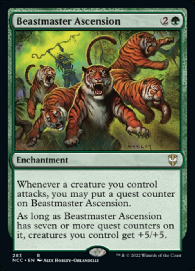 Beastmaster Ascension [Streets of New Capenna Commander] | Devastation Store