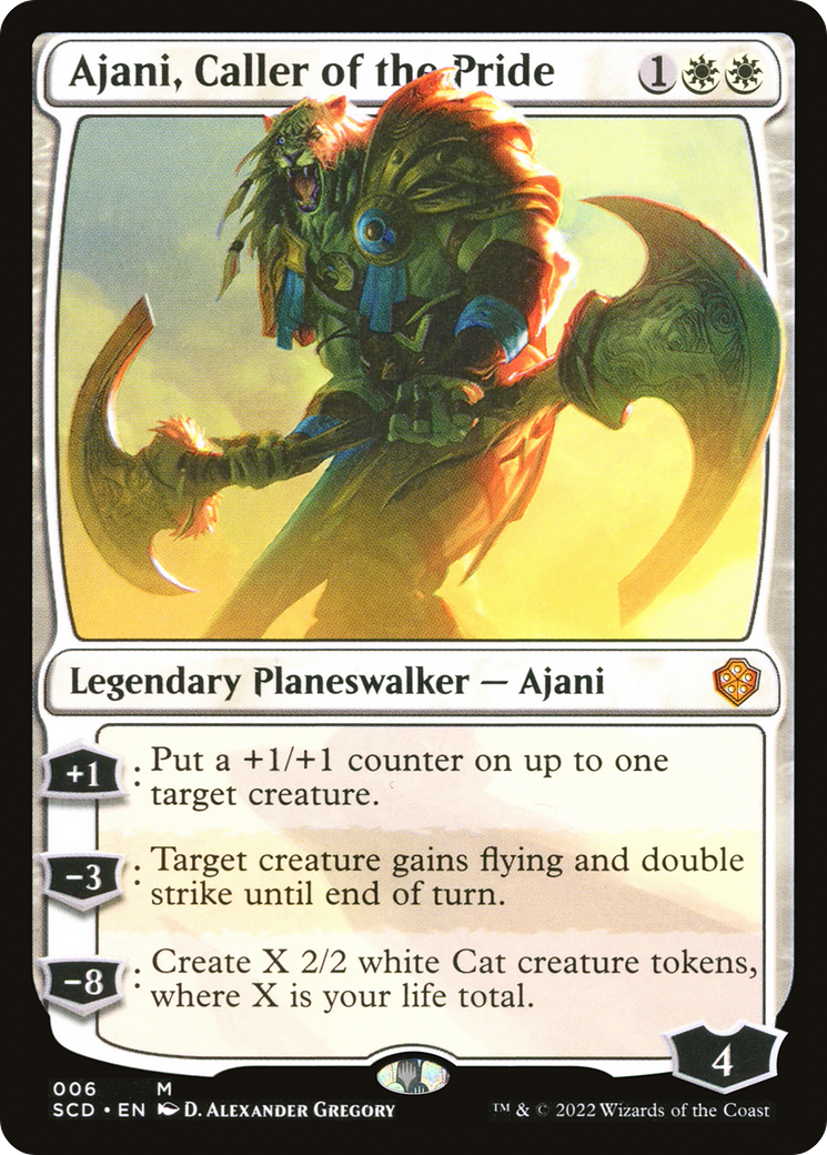Ajani, Caller of the Pride [Starter Commander Decks] | Devastation Store
