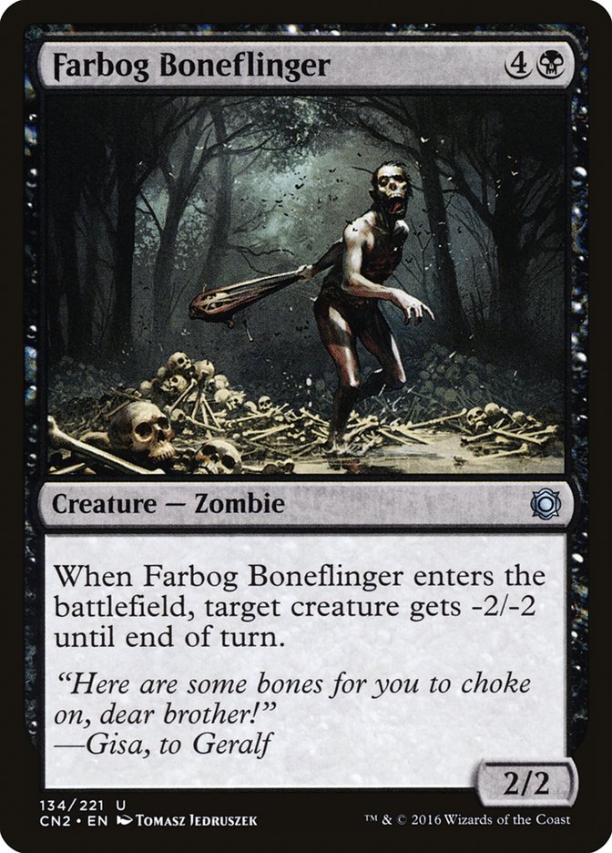 Farbog Boneflinger [Conspiracy: Take the Crown] - Devastation Store | Devastation Store