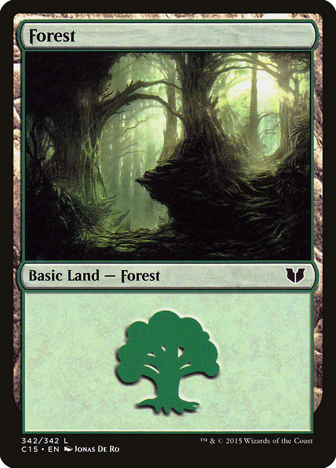 Forest (342) [Commander 2015] | Devastation Store