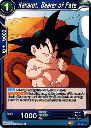 Kakarot, Bearer of Fate [TB3-022] | Devastation Store