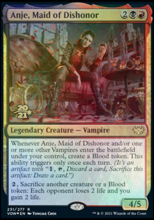 Anje, Maid of Dishonor [Innistrad: Crimson Vow Prerelease Promos] | Devastation Store